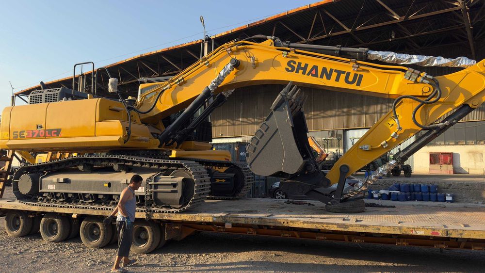 Гусеничный экскаватор SHANTUI SE370LC 2куб. муддатли тулов