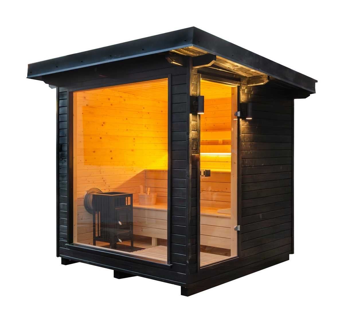 Sauna Ultra Premium full PANORAMIC EXCLUSIVE