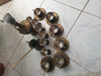 Vand set pohare bronz