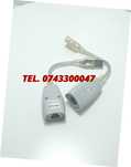 Adaptor Extensie Usb Rj45 45m Cat 5 6