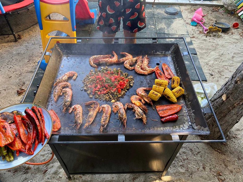 Plita scoici - Grill gaz