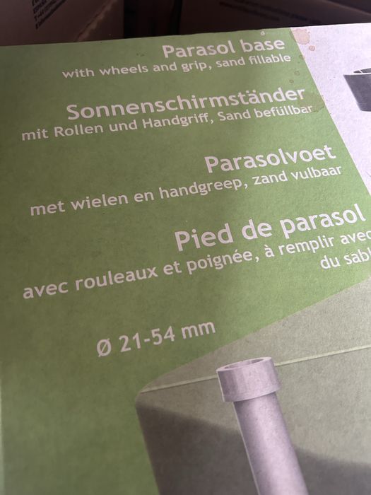 Suport umbrela greutate umbrela