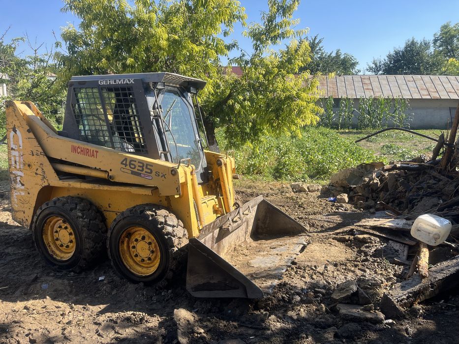 CONTAINERE MOLOZ VRAC-SACI-Demolari-Pamant-Diverse Debarasari-Bobcat.