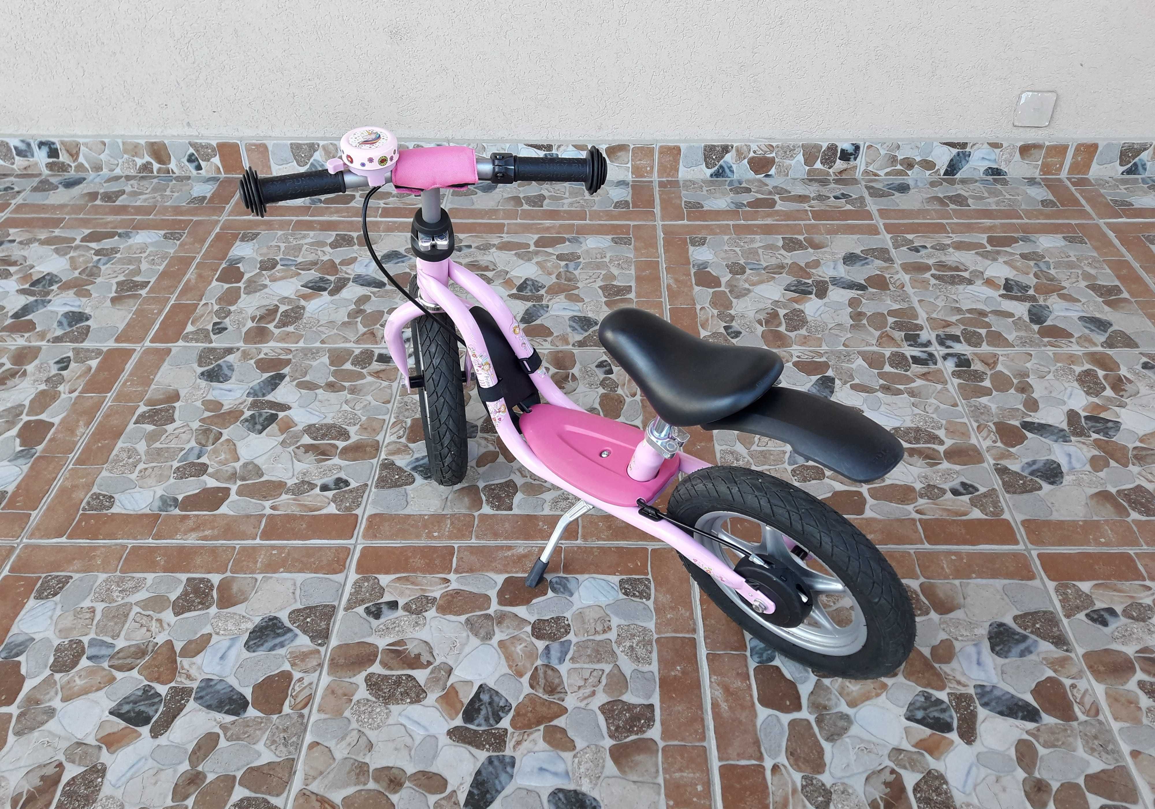 Bicicletă copii fără pedale PUKY LR 1L, Prinzessin Lillifee, roz