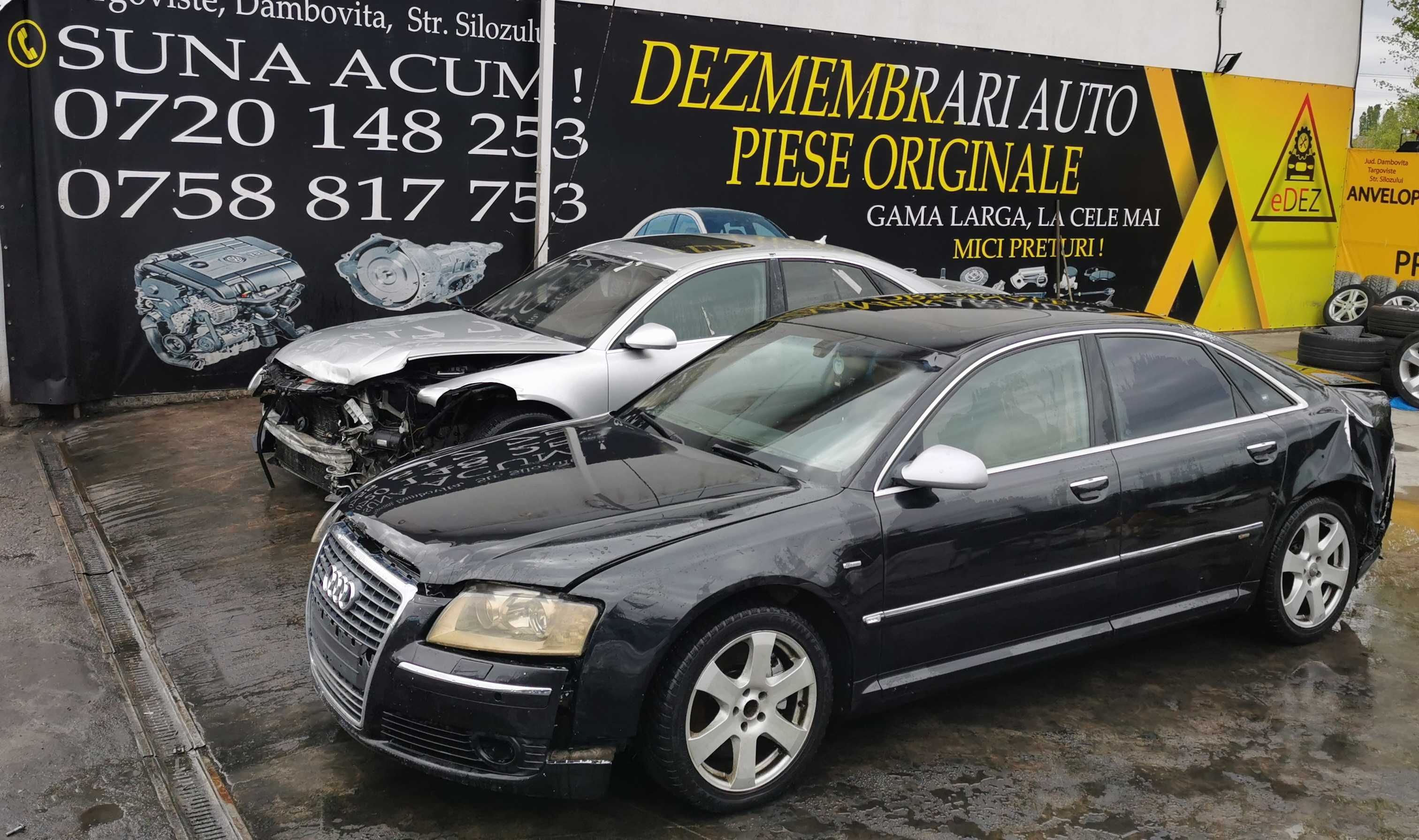 Dezmembrez Audi A8 D3/Bara/Capota/Oglinda/Aripa/Far/Stop/Usa/Portbagaj