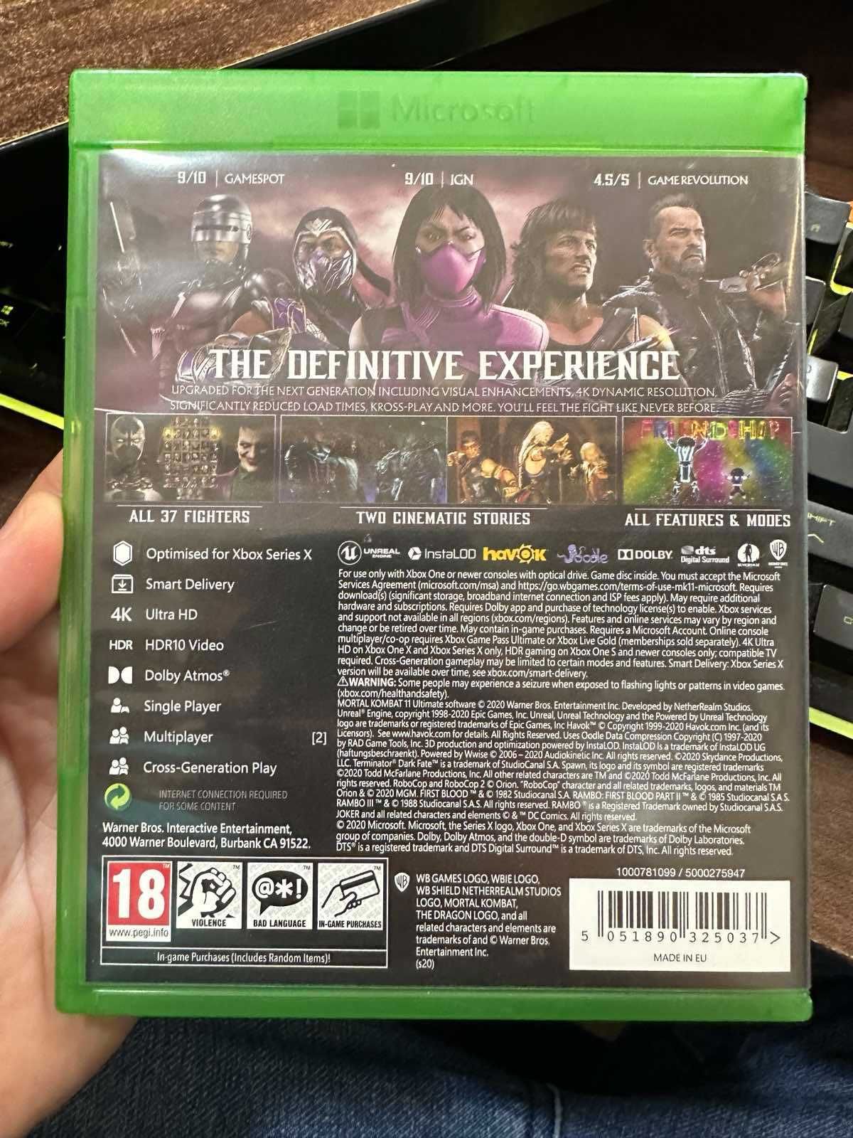 Xbox One S 1TB 2 джойстика и 1 игра
