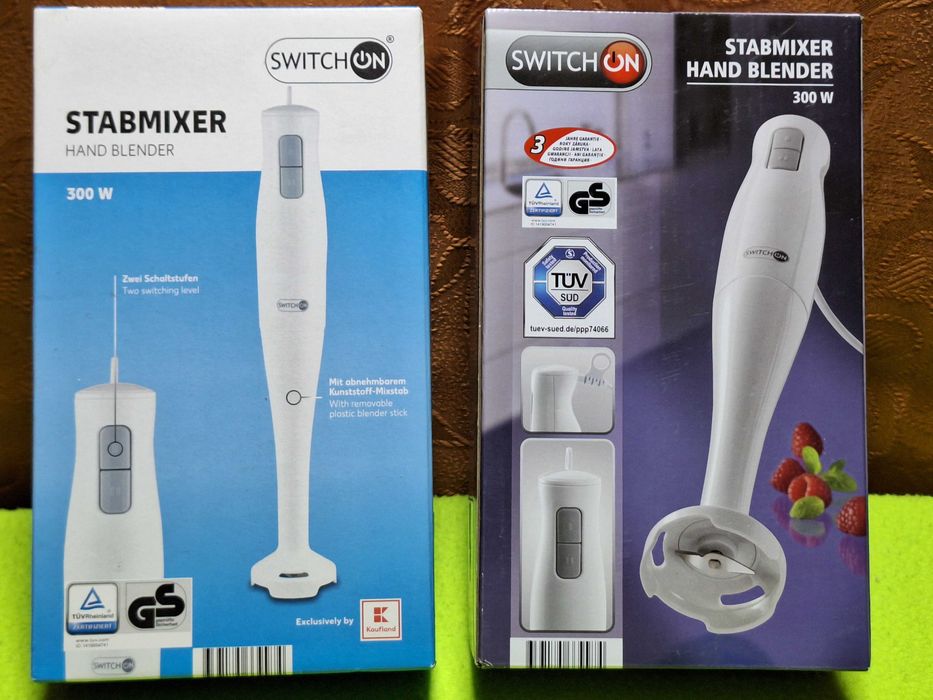 Doua modele - Mixer vertical, model SWITCH -on