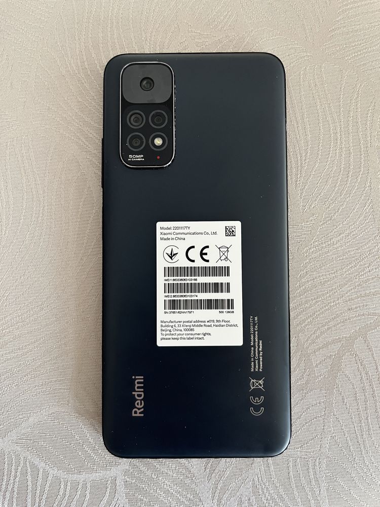 Redmi Note 11, 4GB RAM, 128GB, Graphite Gray – stare foarte bună