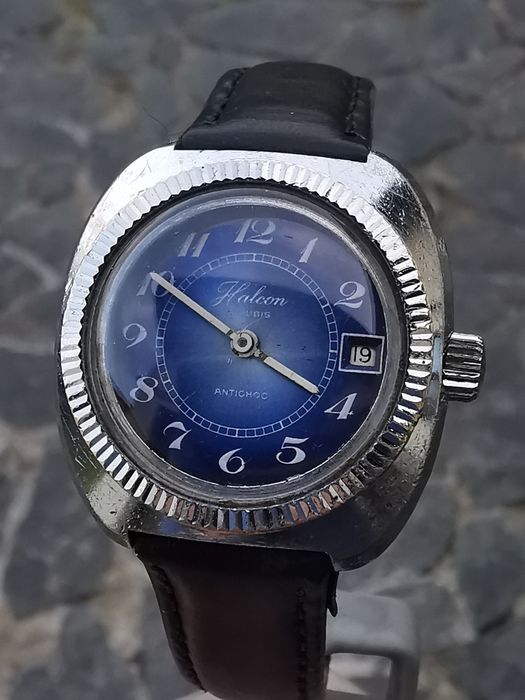 Ceas Halcon  -Int Manuala 33 mm -Funcționează excelent !