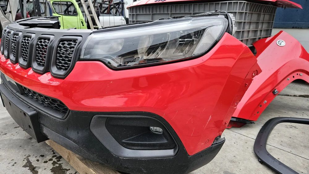 Fata completa jeep compass 2 facelift trailhawk dupa 2020 faruri full led senzori parcare 1.3 benz hybrid