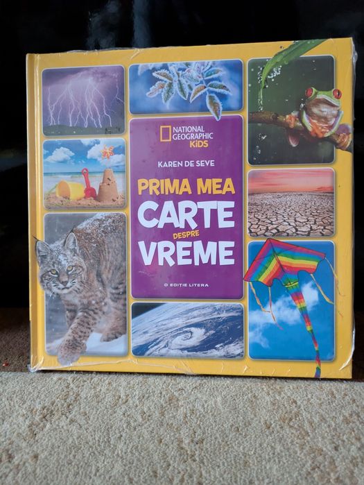 Prima mea carte despre vreme - enciclopedie National Geographic Kids