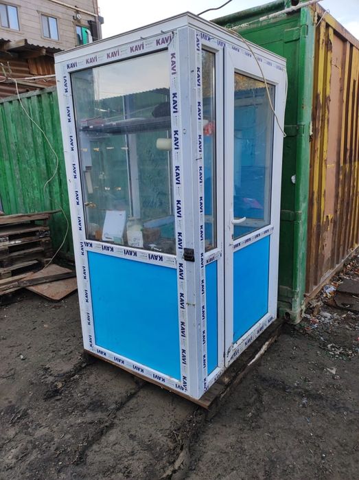 Пластиковая будка, охранная.