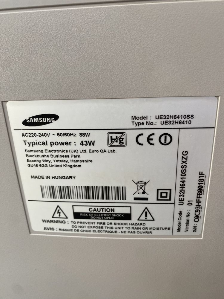 Телевизор LED Samsung 40“