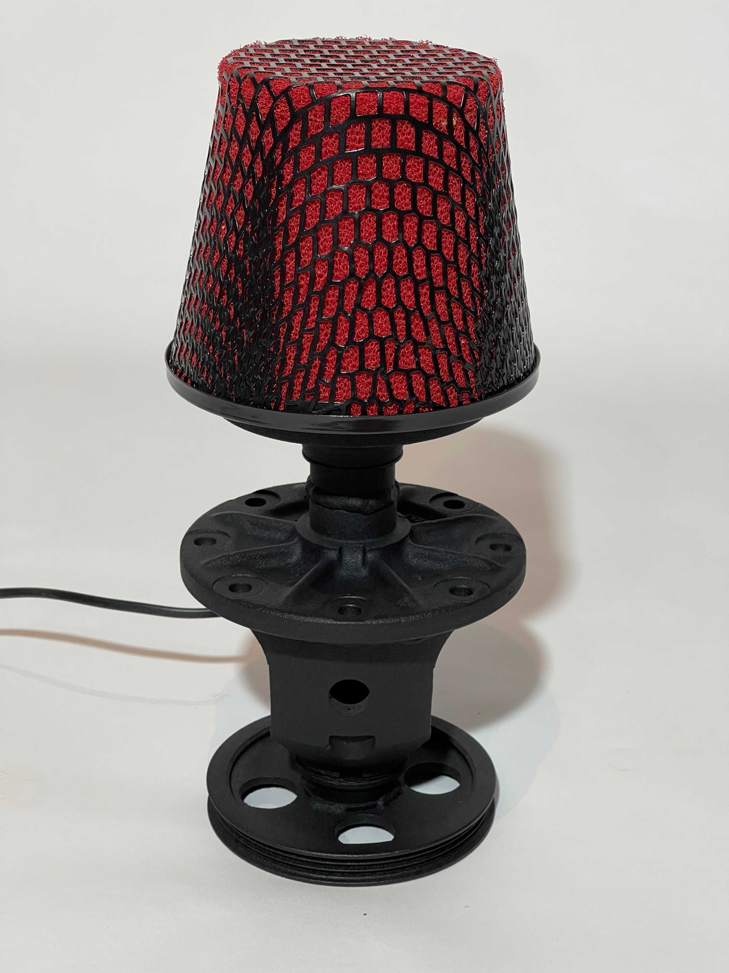 Lampa filtru aer CET - veioza din piese auto handmade