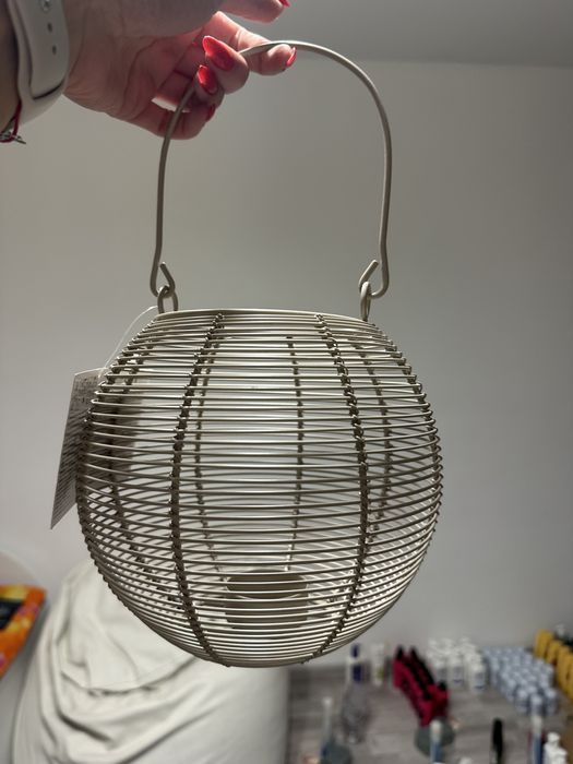 Декорация за градина, кашпа, свещник