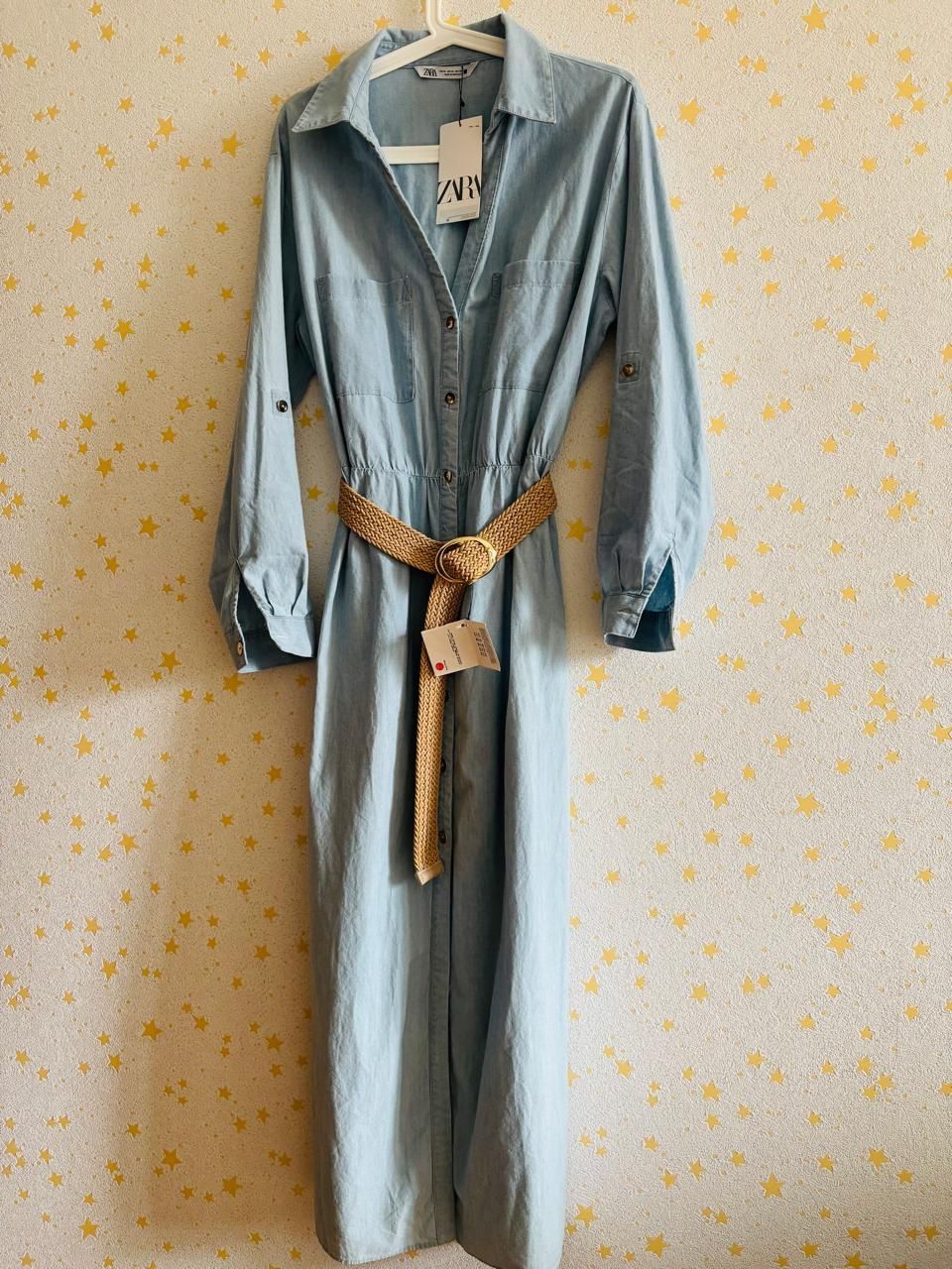 Платье рубашка Zara