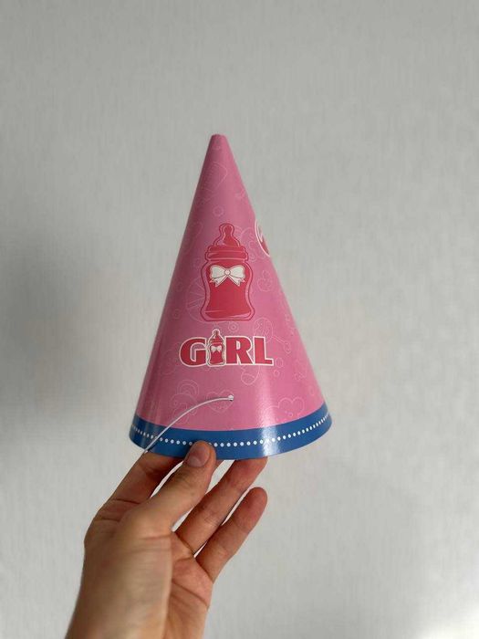 Колпаки/ колпачки для праздника гендер пати