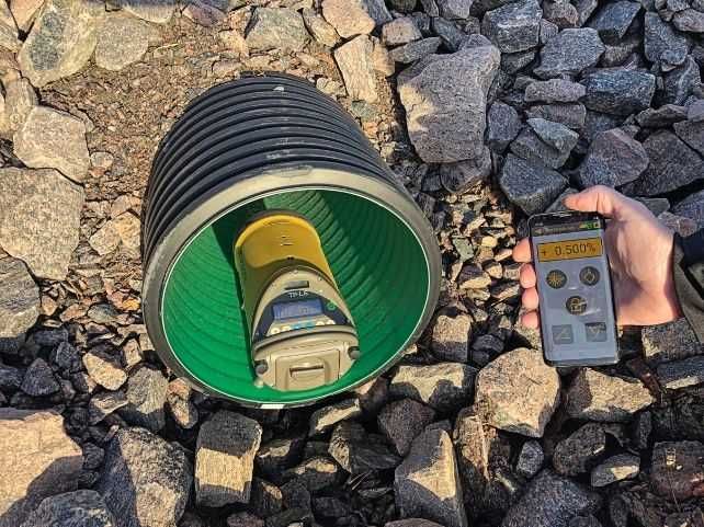 Laser pentru conducte, cu auto-centrare Topcon TP-L6G NOU