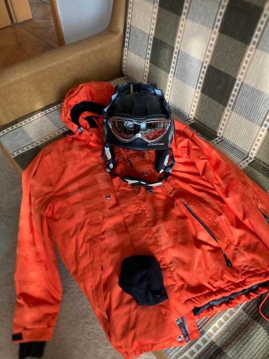 Casca ski CRATONI XL/XXL(60-63CM) si ochelari UVEX supersonc pro 2