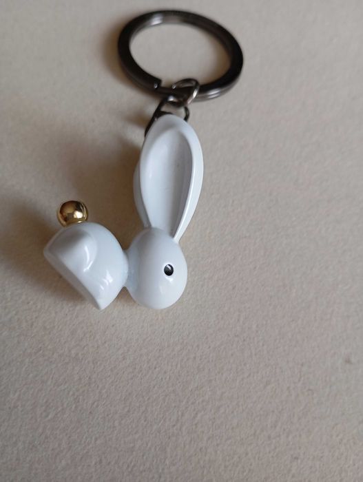 Ключодържател за чанта и ключове. Зайче. Metalmorphose. Нов.