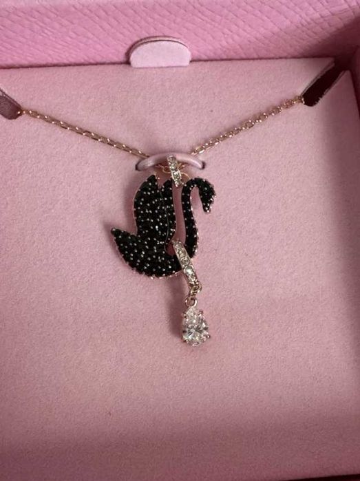 Lănțișor Swarovski Swan / Lebădă - nou, în cutie