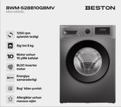 Стиральная Машина BESTON 8kg +доставка /оптом/розницу