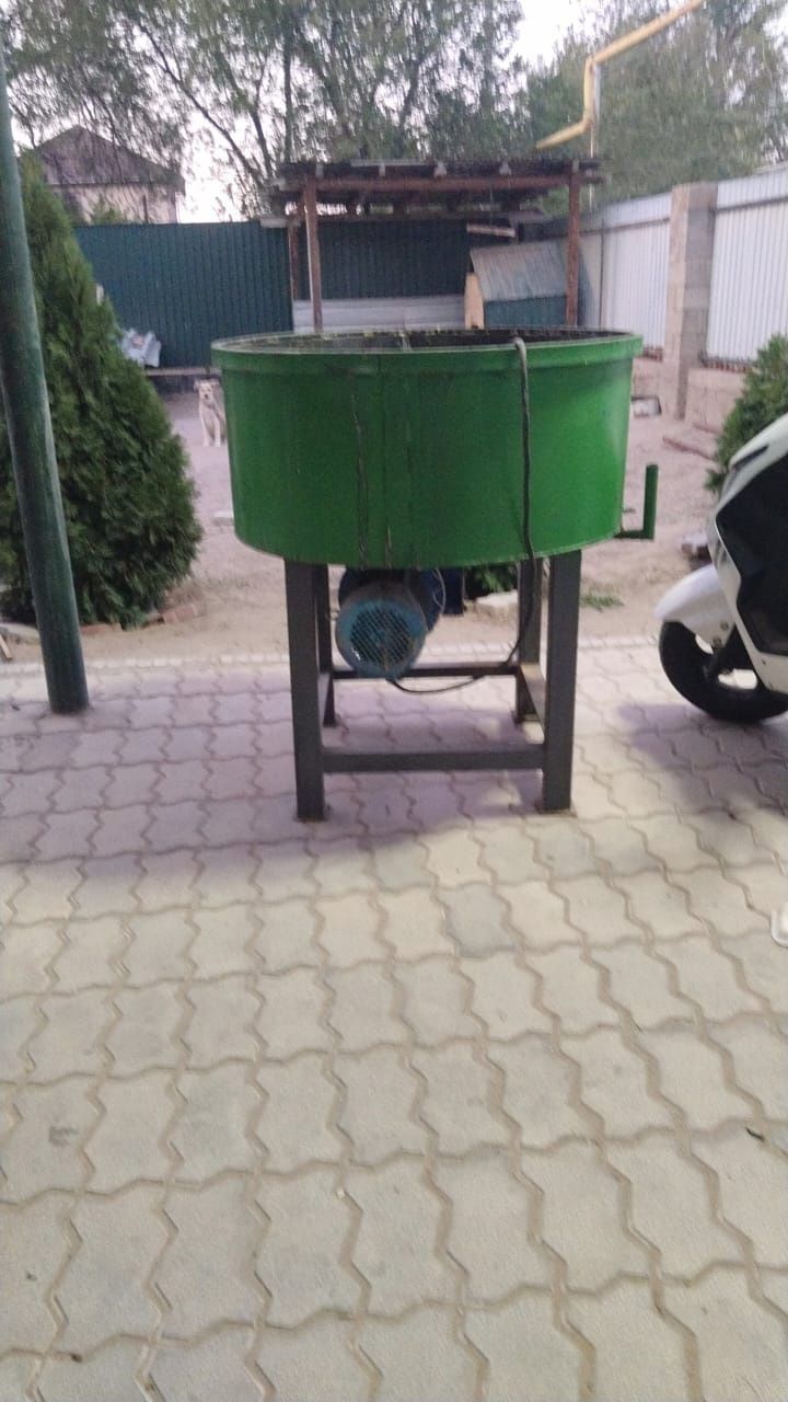 Бетономешалка использованный 1 раз