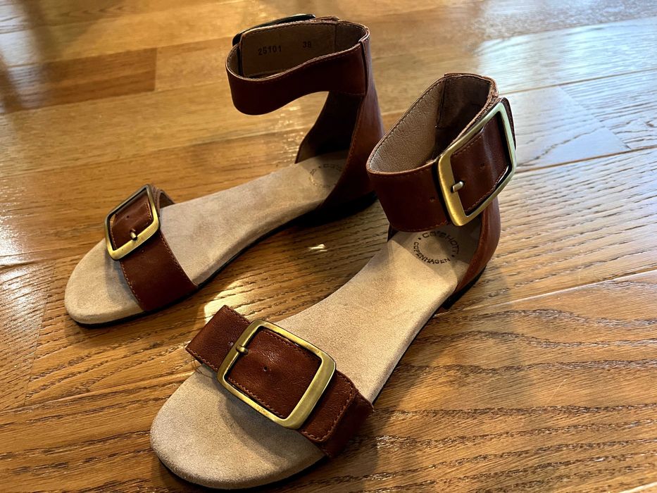 Кожени сандали Ca'Shott, нови