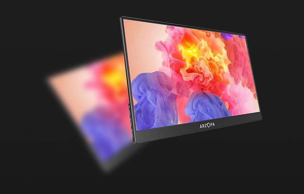 Преносим монитор arzopa a1 m 17,3" с full hd ips дисплей
