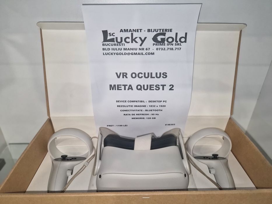 Ochelari VR Oculus Meta Quest 2 GARANȚIE #48303