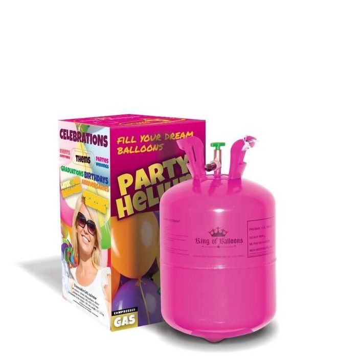 Butelie cu heliu mare pt 80 de baloane oferta livrare imediata