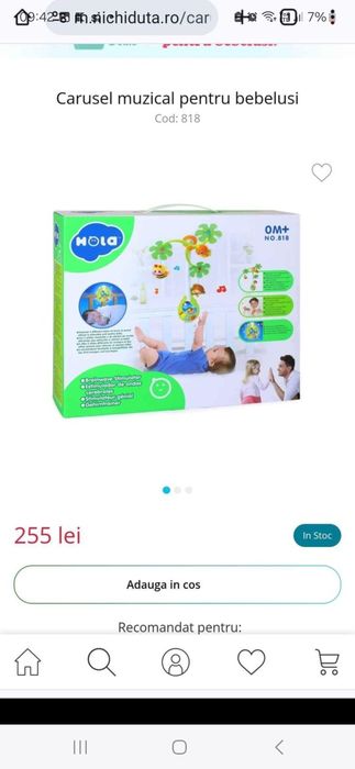 Carusel Mappy bebelusi