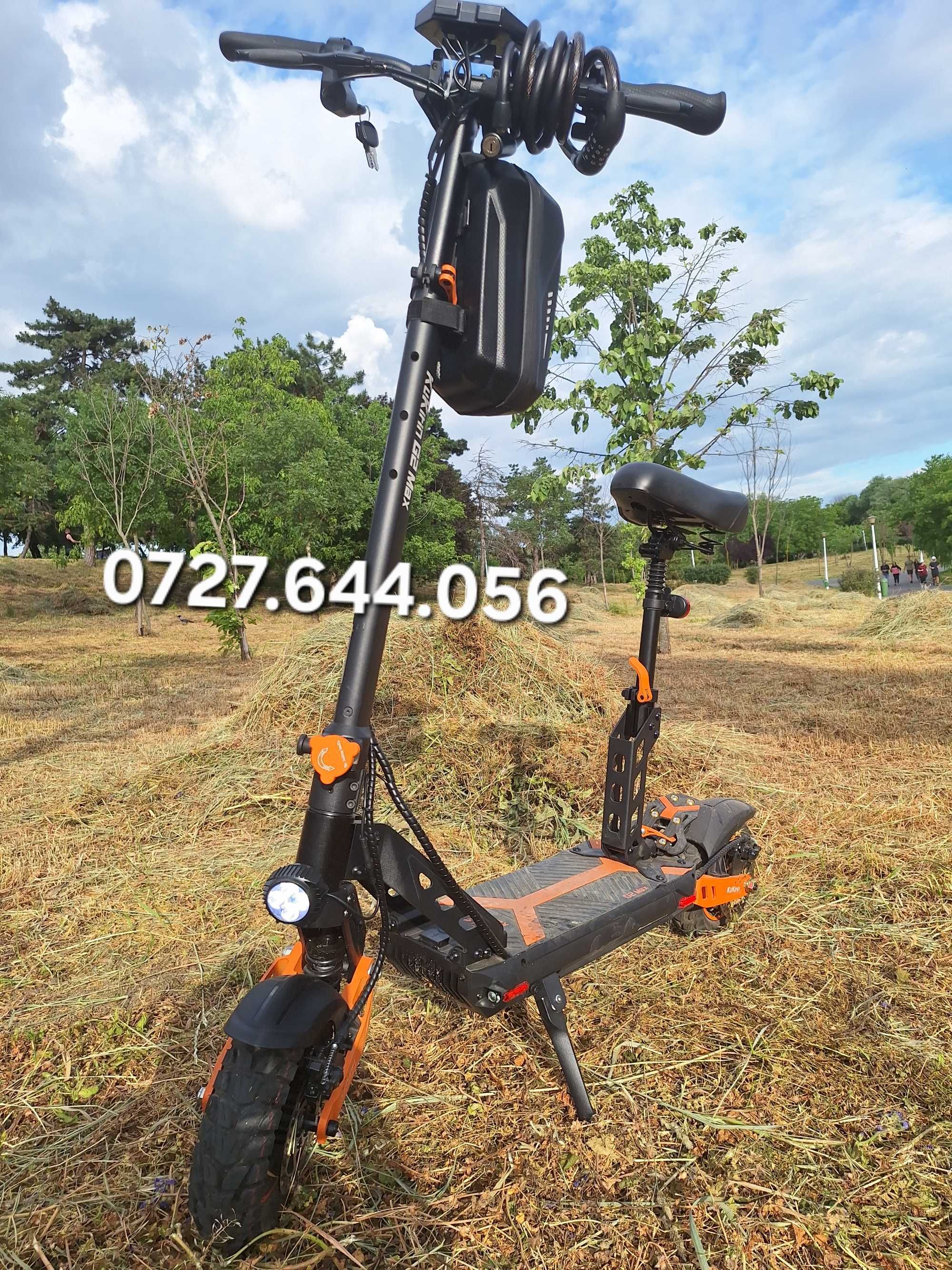 Trotineta electrica Kukirin G2 MAX sigilata 2025 podea lata 21 AMPERI