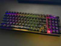 Tastatura Wireless ASUS StrixScope II 96 Black NX Snow Switch Mecanica