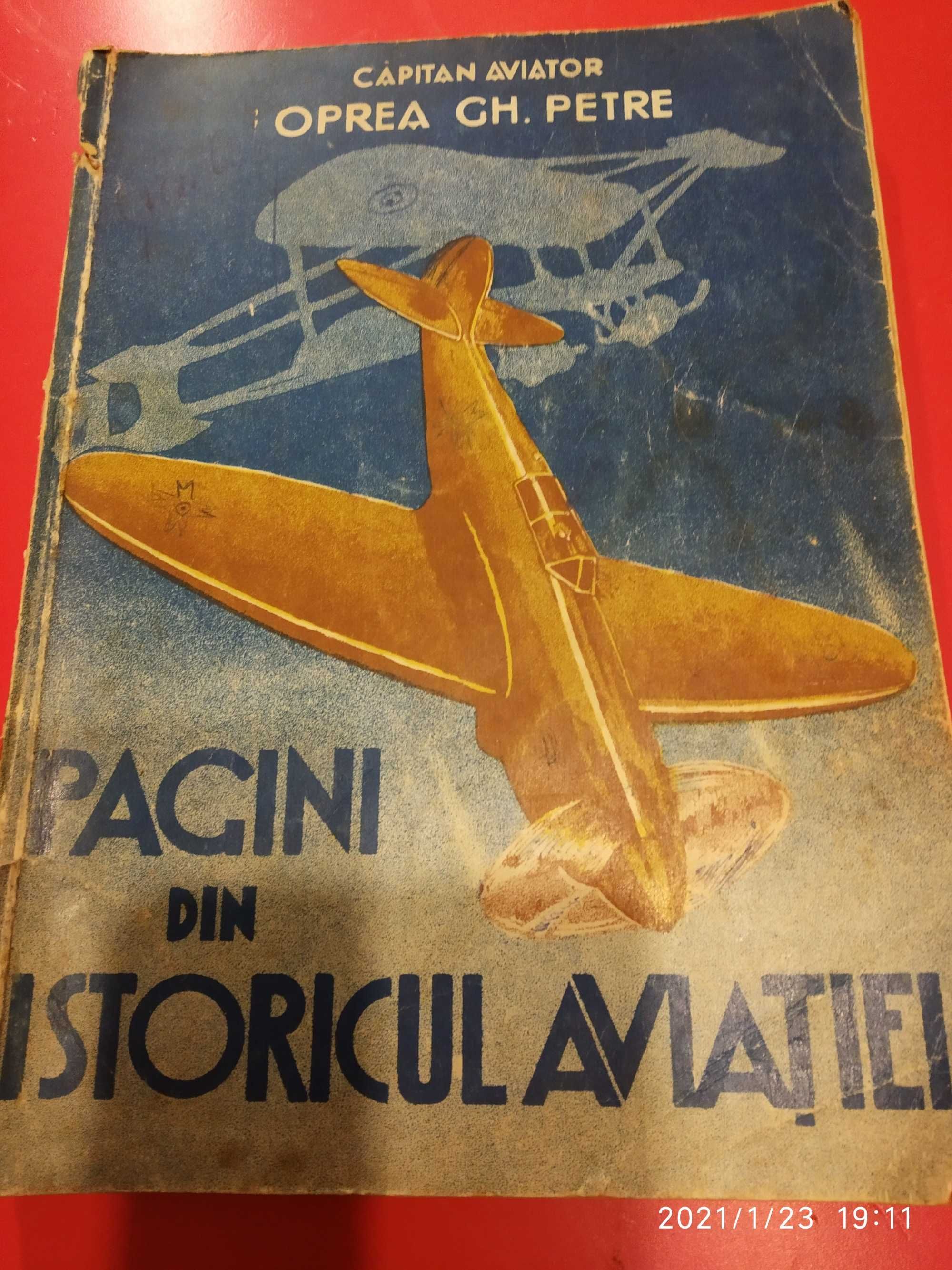 aviatie Pagini din istoricul aviatiei-Cpt.av.OPREA PETRE