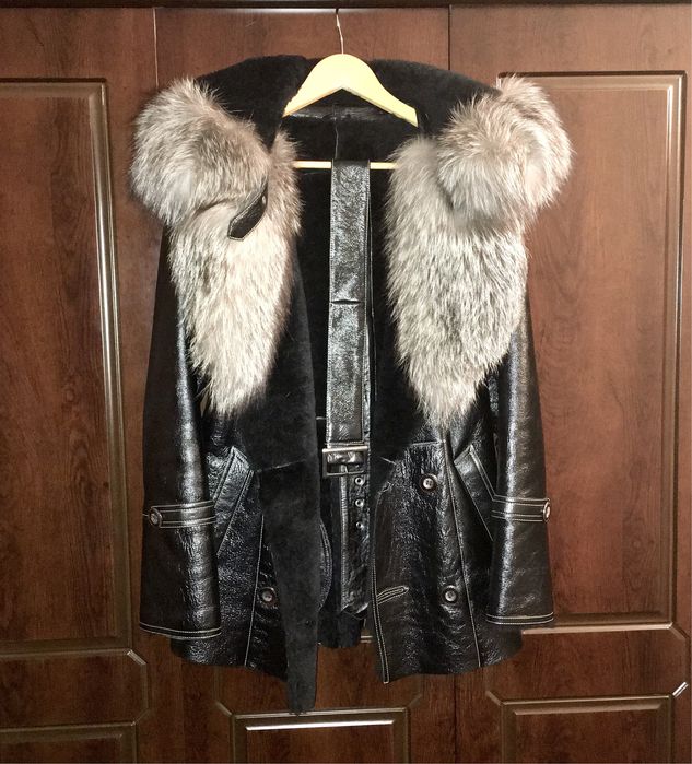 Новая натуральная женская дубленка, размер 46, Турция