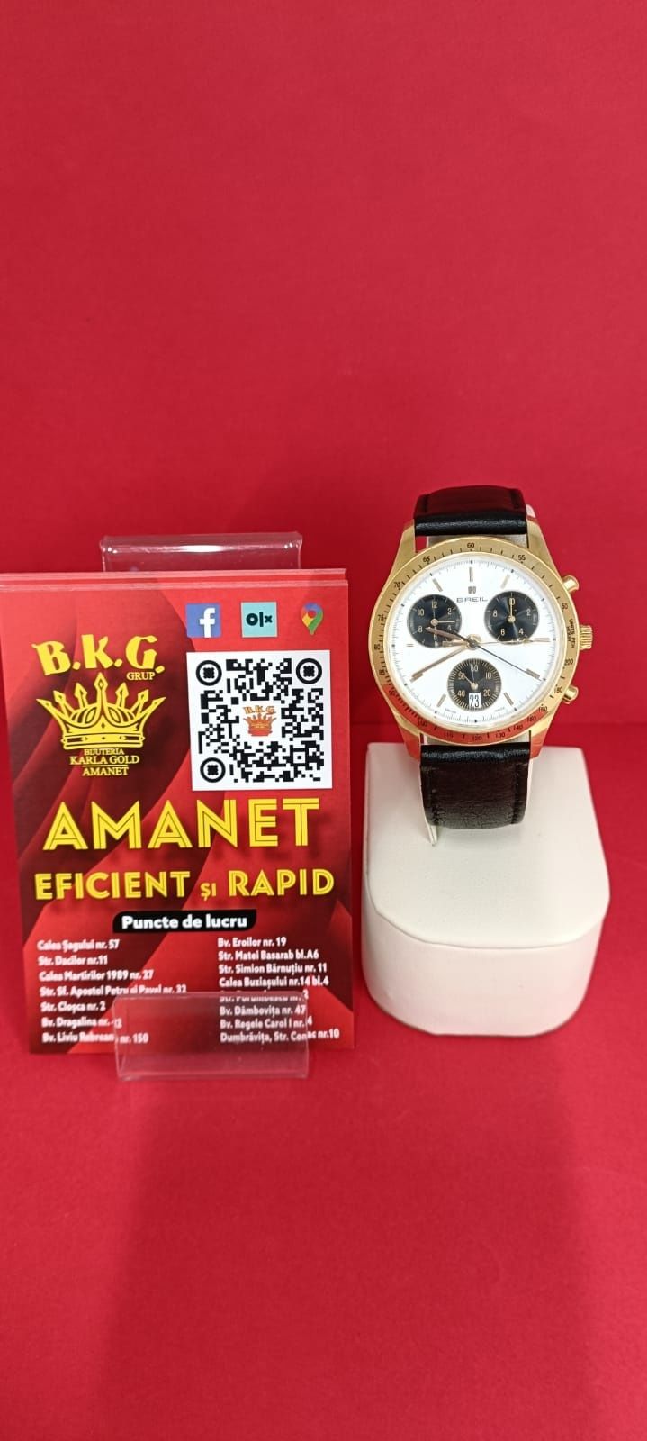 Ceas Breil 18K Amanet BKG