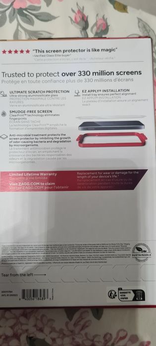 Folie sticla cu aplicator ZAGG Iphone 15