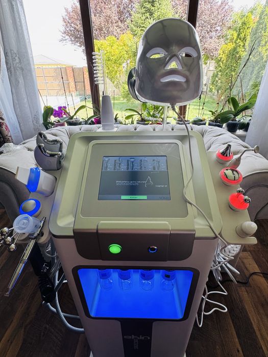 Noua! Factura&Garantie! Combina Cosmetica Hidrafacial 12 FUNCTII