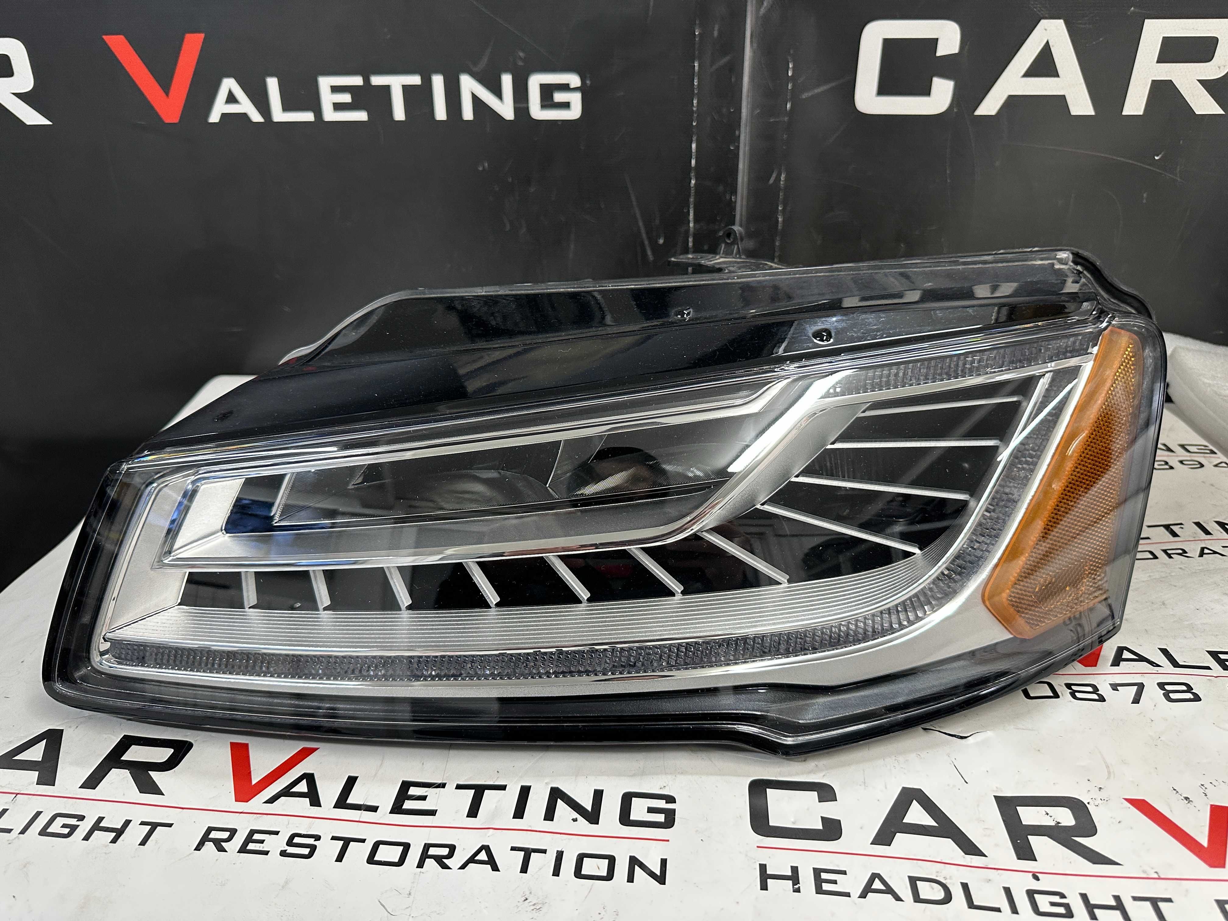 фар фарове лед ляв Audi A8 D4 Facelift USA far farove LED Ауди А8 Д4