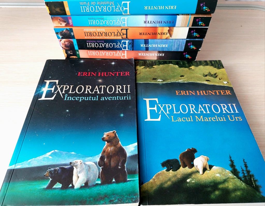 Exploratorii-Erin Hunter-volumele (1-8)