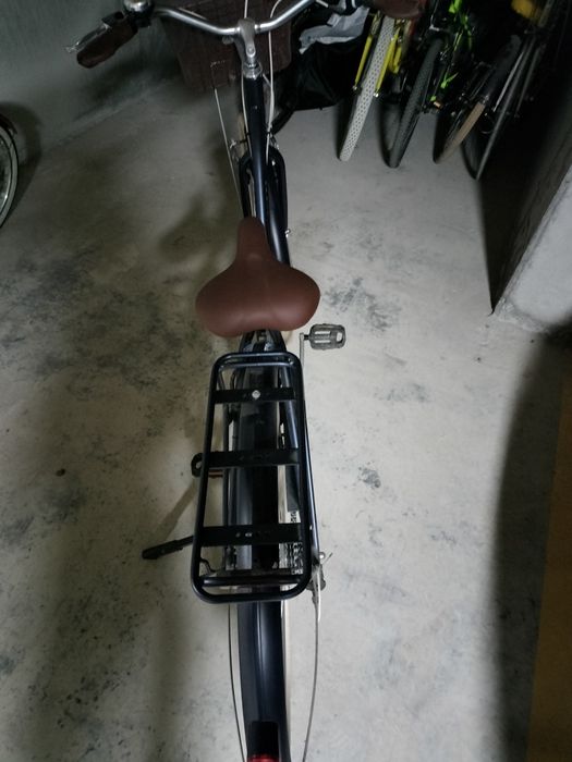 Bicicleta de oraș Elops 520 cadru jos albastru