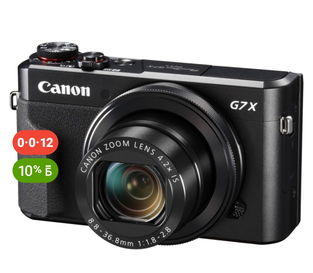 Canon G7X Mark II