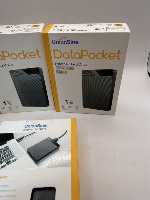 Hard Disk Extern UnionSine 1Tb Slim Hd2510 Sigilat
