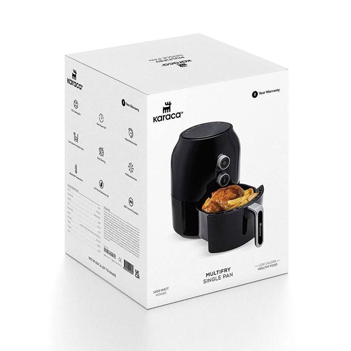 Фритюрник с горещ въздух KARACA 
1350W 3.5литра 7Програми