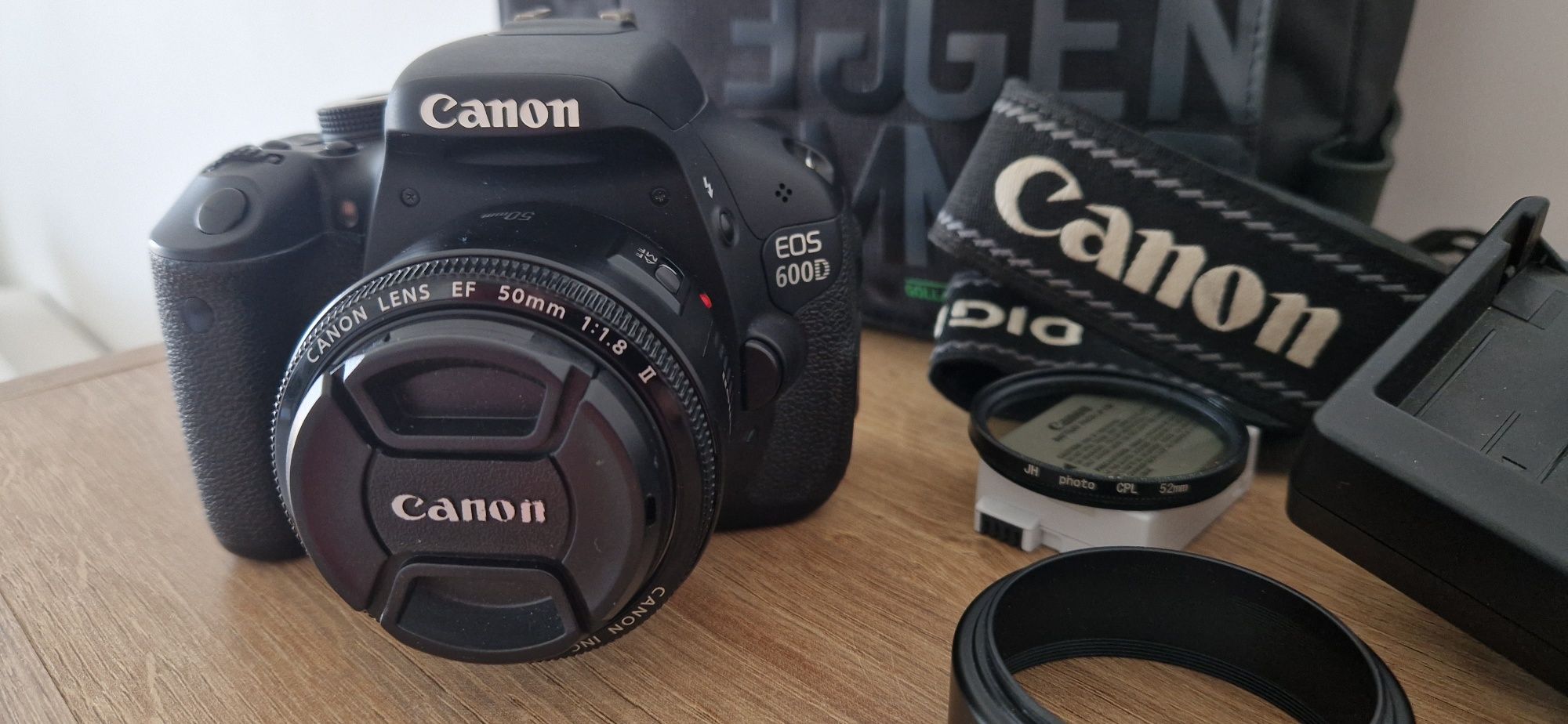 Canon 600D + Canon 50mm 1.8 II