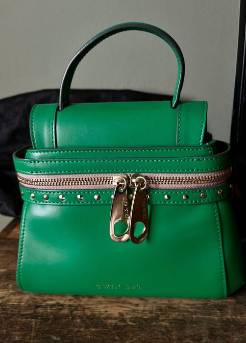 Twinset чанта естествена кожа