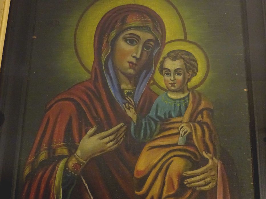 Icoana pe lemn ‘Maica Domnului cu Pruncul’ - Hodighitria