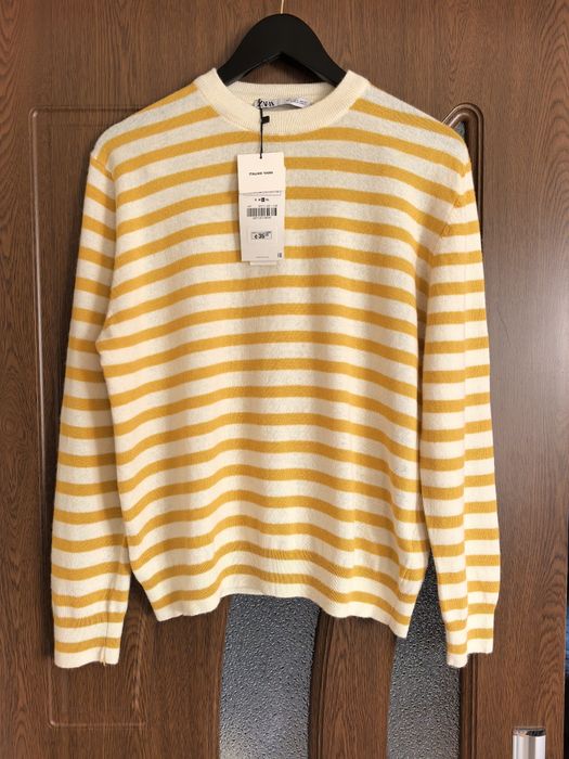 Pulover amestec lana și casmir Zara L