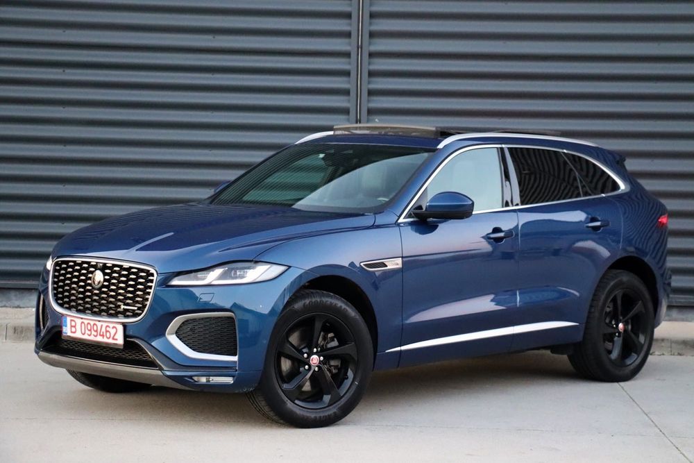 Jaguar F-Pace Diesel Mild Hybrid Panoramic Tableta Piele Faruri led Navi E6 4x4